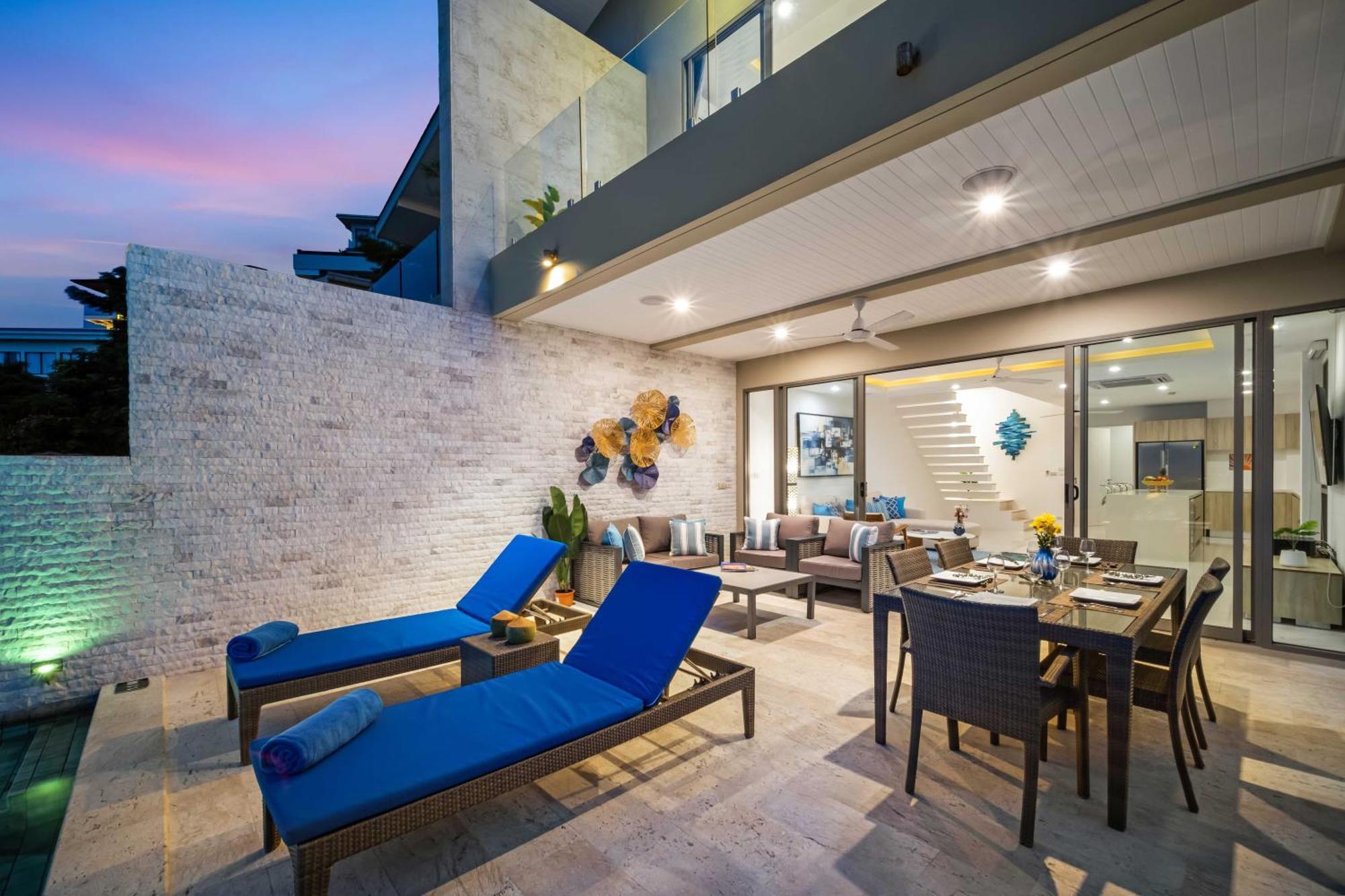 Samui Bayside Luxury Villas Choeng Mon Zimmer foto